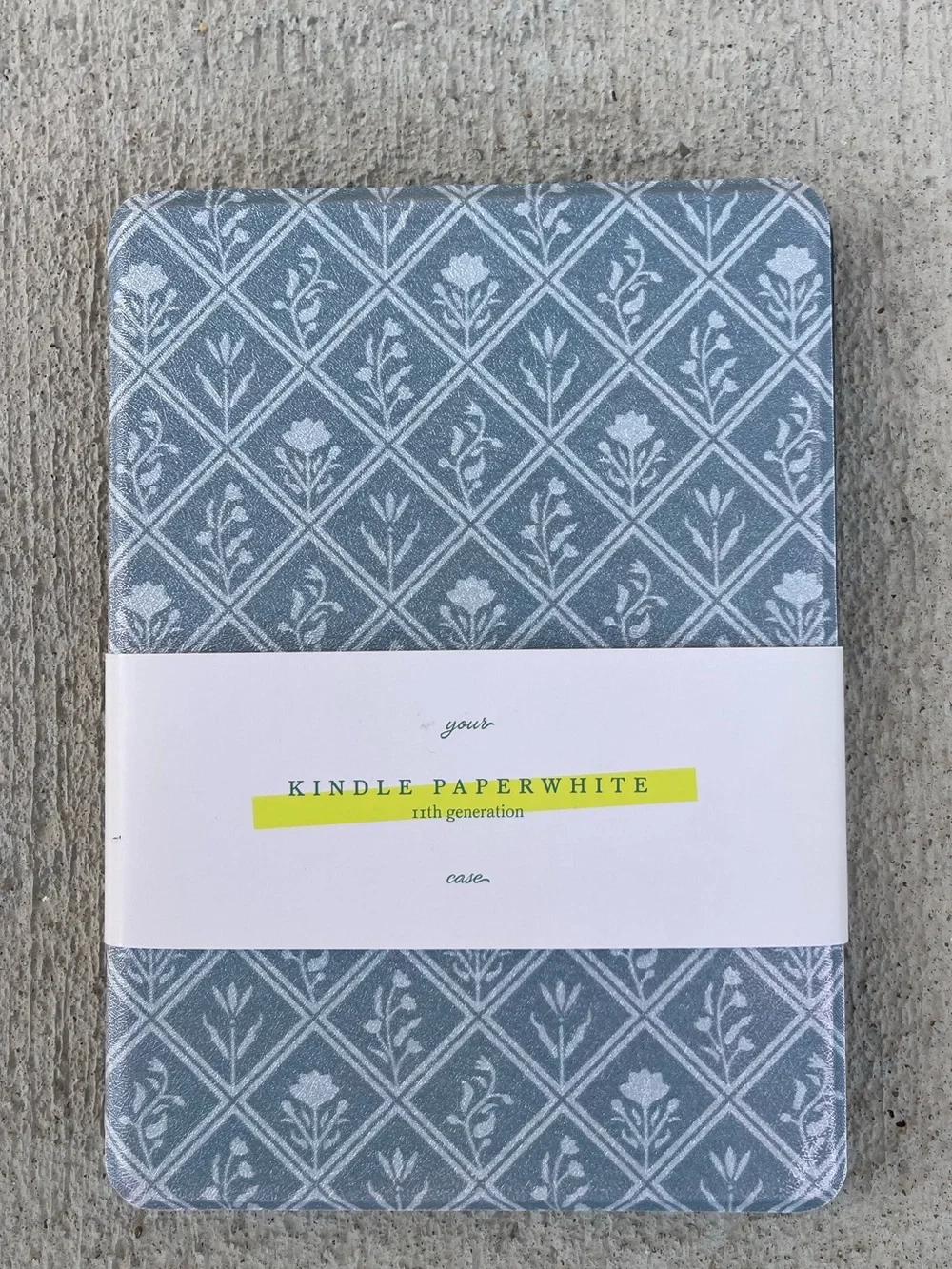 Page The Shop Kindle Paperwhite 11th Generation Cover Case Green Floral Reader